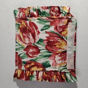 Longaberger Handle Gripper Tulip Fabric